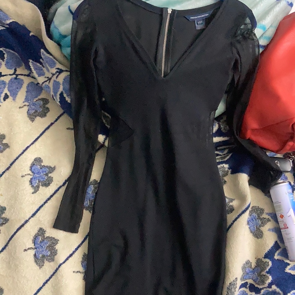 French connection long sleeve dress